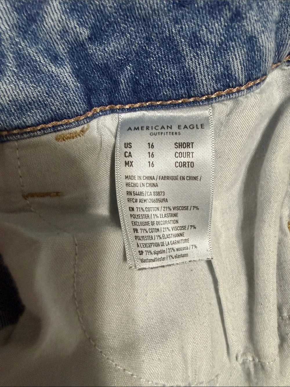 American Eagle Outfitters Light Blue Denim Jeans (Next Level Stretch)